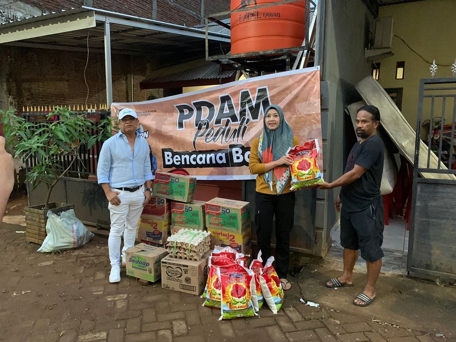 PDAM Peduli Lanjutkan Anjangsana, Warga Doakan Mendapat Pahala Berlipat Ganda